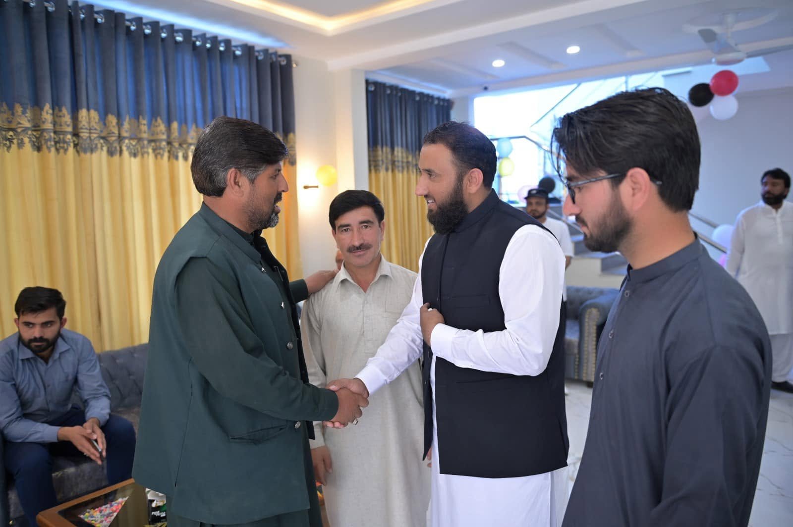 Ibraheem Awan at a business event